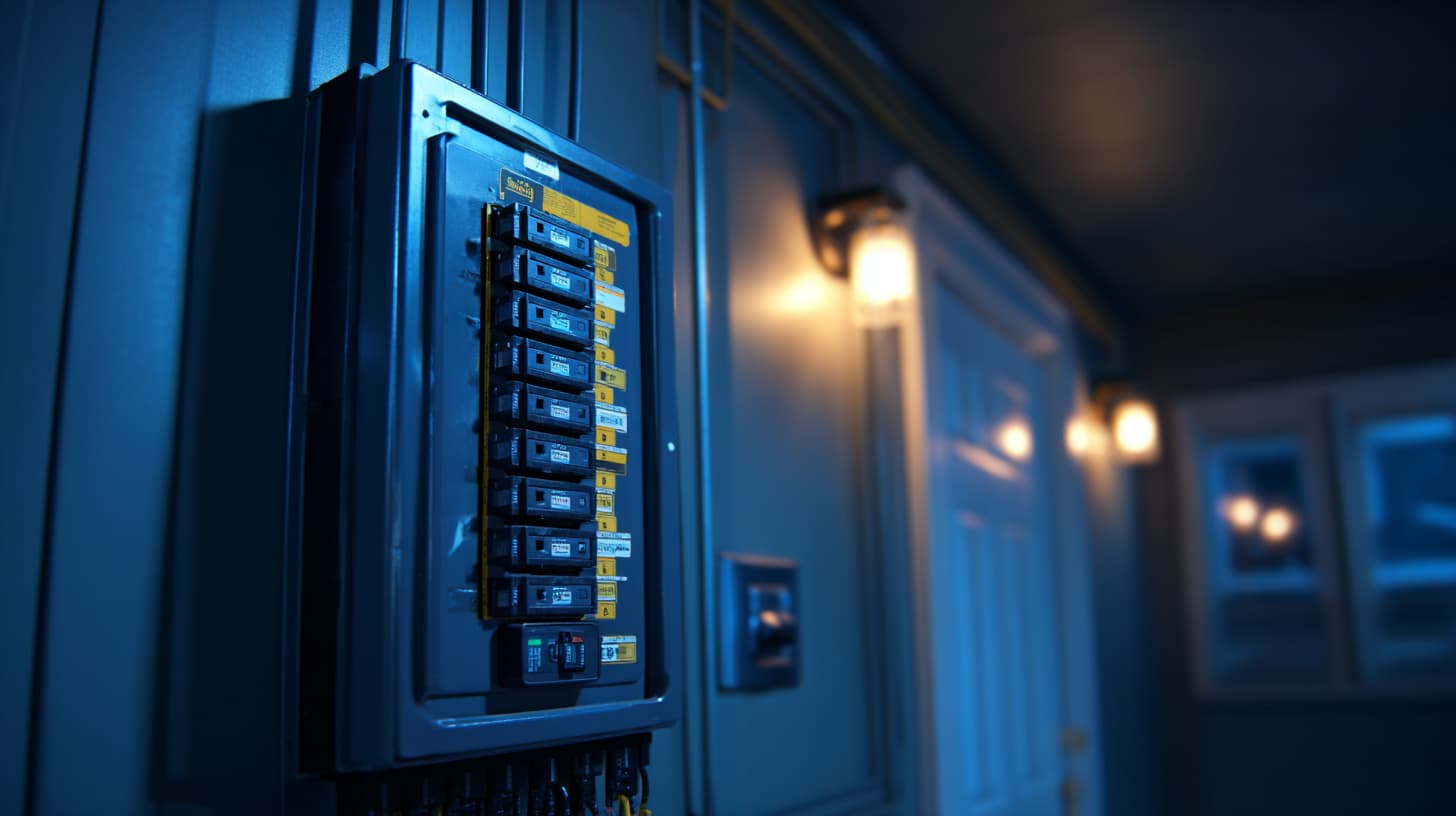 Residential electrical panel and service upgrade